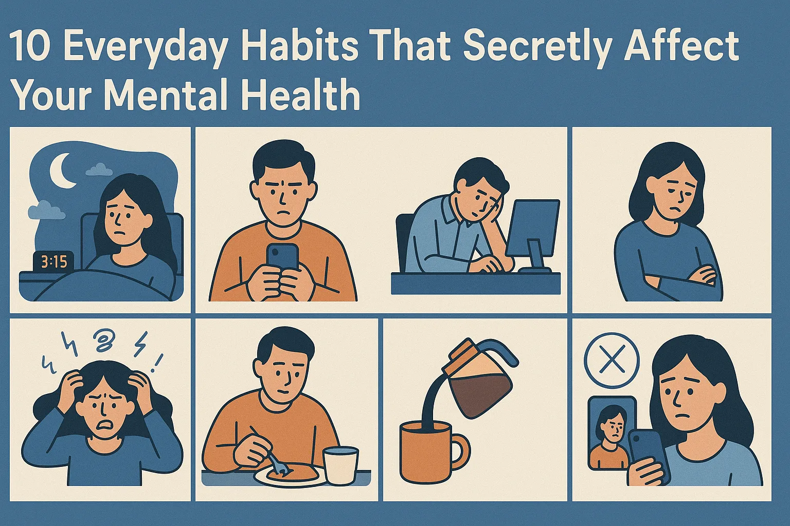 10 Everyday Habits That Secretly Affect Your Mental Health