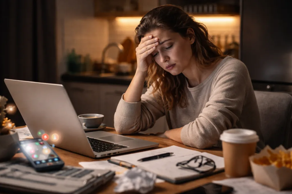 habits that increase stress levels